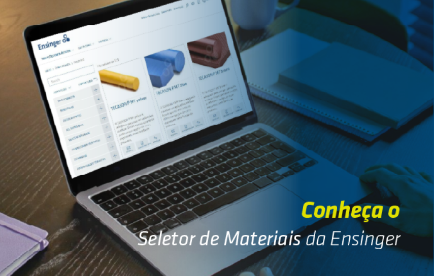 Seletor de materiais Ensinger